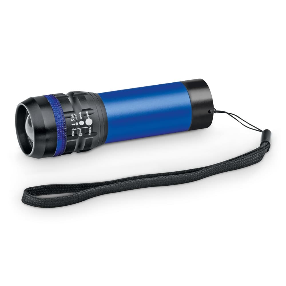 ZOOMIN. Torcia in alluminio con funzione zoom con 3 modalità di illuminazione - vista 1