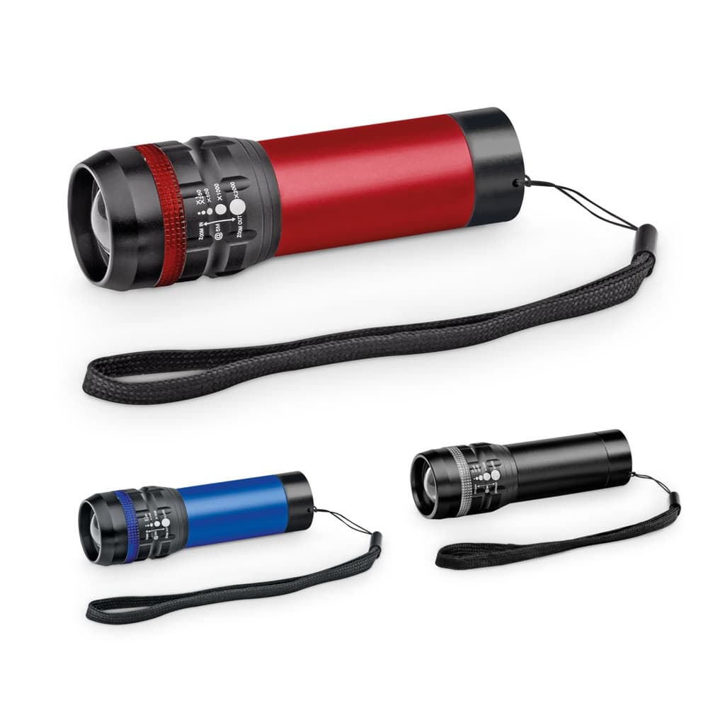 ZOOMIN. Torcia in alluminio con funzione zoom con 3 modalità di illuminazione - vista 2