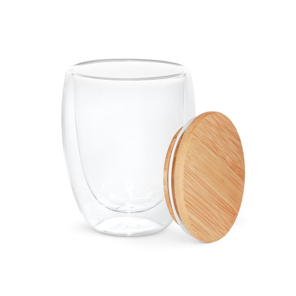 ECUADOR L. Bicchiere da viaggio in vetro borosilicato 350 mL - vista 2