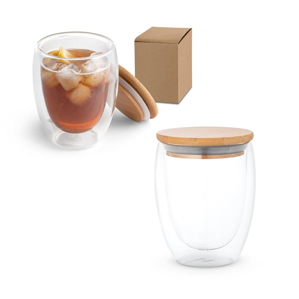 ECUADOR L. Bicchiere da viaggio in vetro borosilicato 350 mL - vista 6