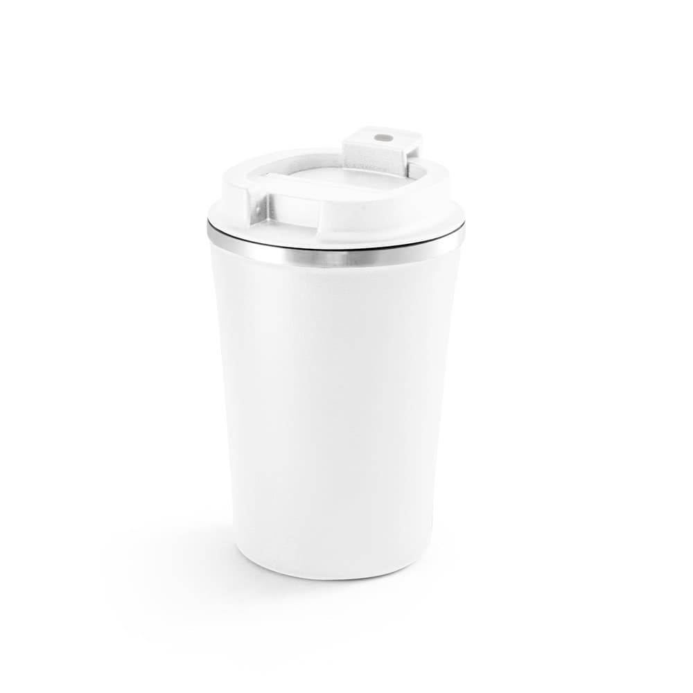PHELPS. Bicchiere da viaggio in acciaio inox e PP 470ml - vista 1