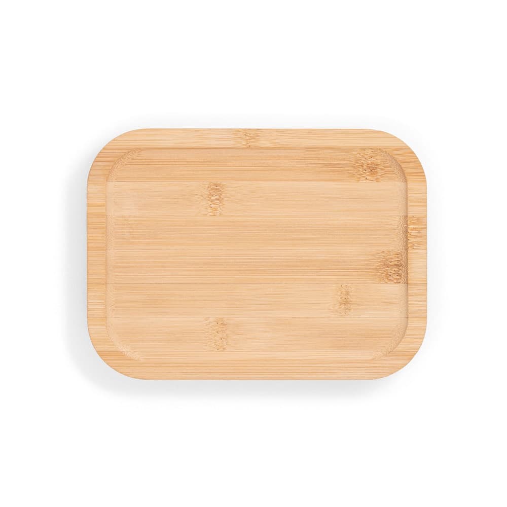 PORTOBELLO. Porta pranzo. Contenitore ermetico in vetro borosilicato e coperchio in bambù 1000 mL - vista 2