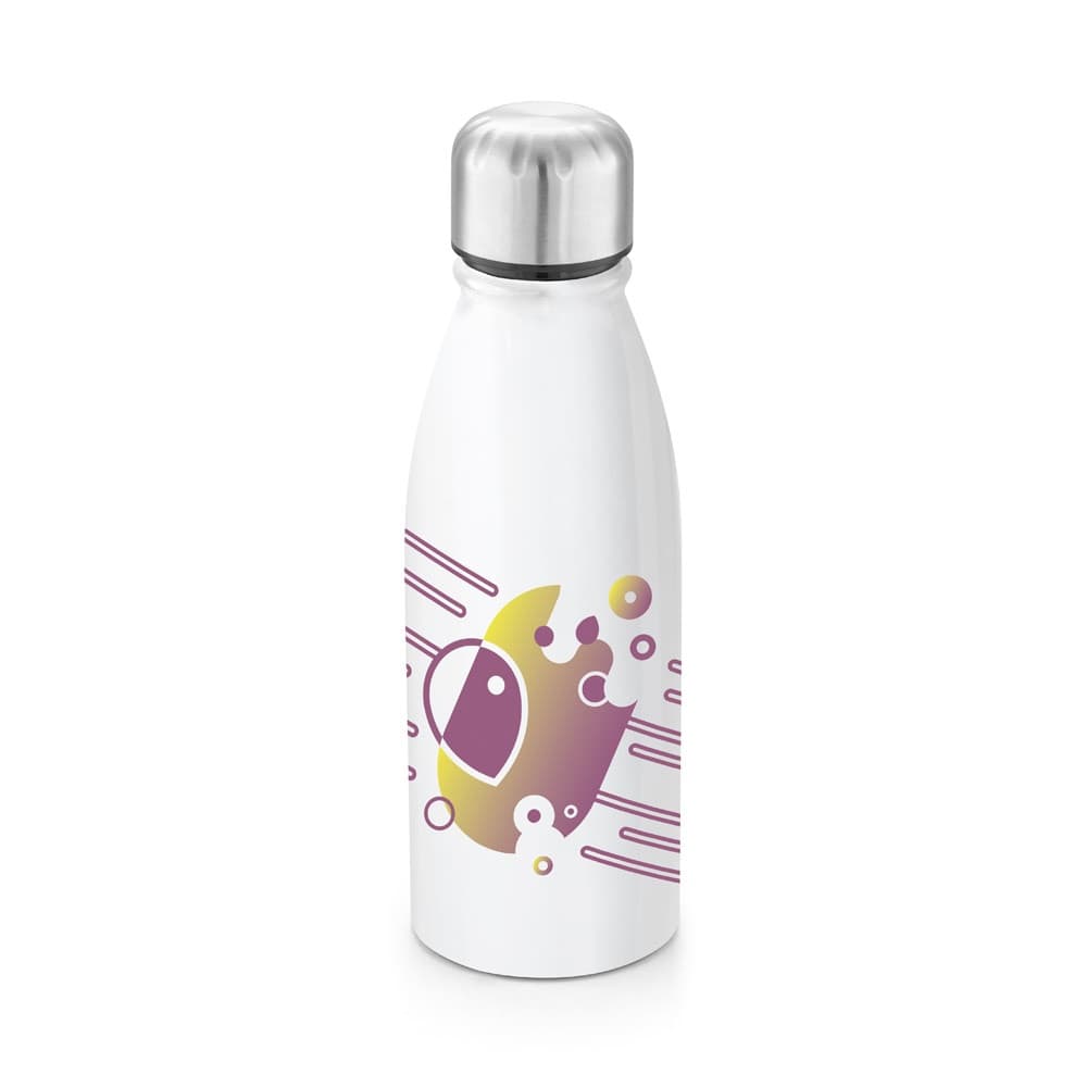 BILLY. Borraccia in alluminio con tappo in acciaio inox per la sublimazione 500 mL - vista 2