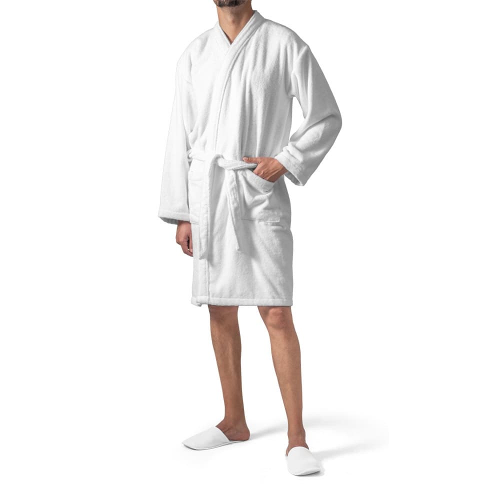 RUFFALO. Accappatoio (350 g/m²) in cotone (82%) e cotone riciclato (18%) - vista 5
