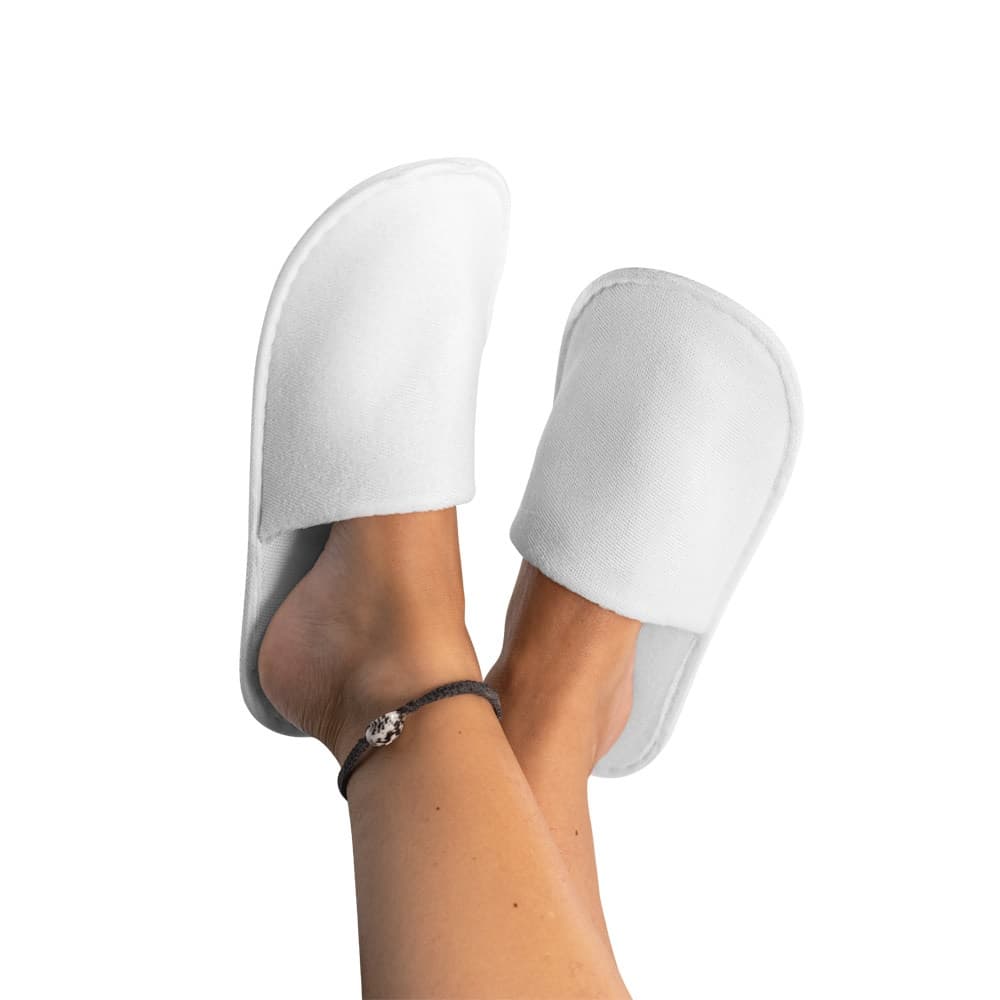 DANES. Pantofole da camera unisex in poliestere - vista 3