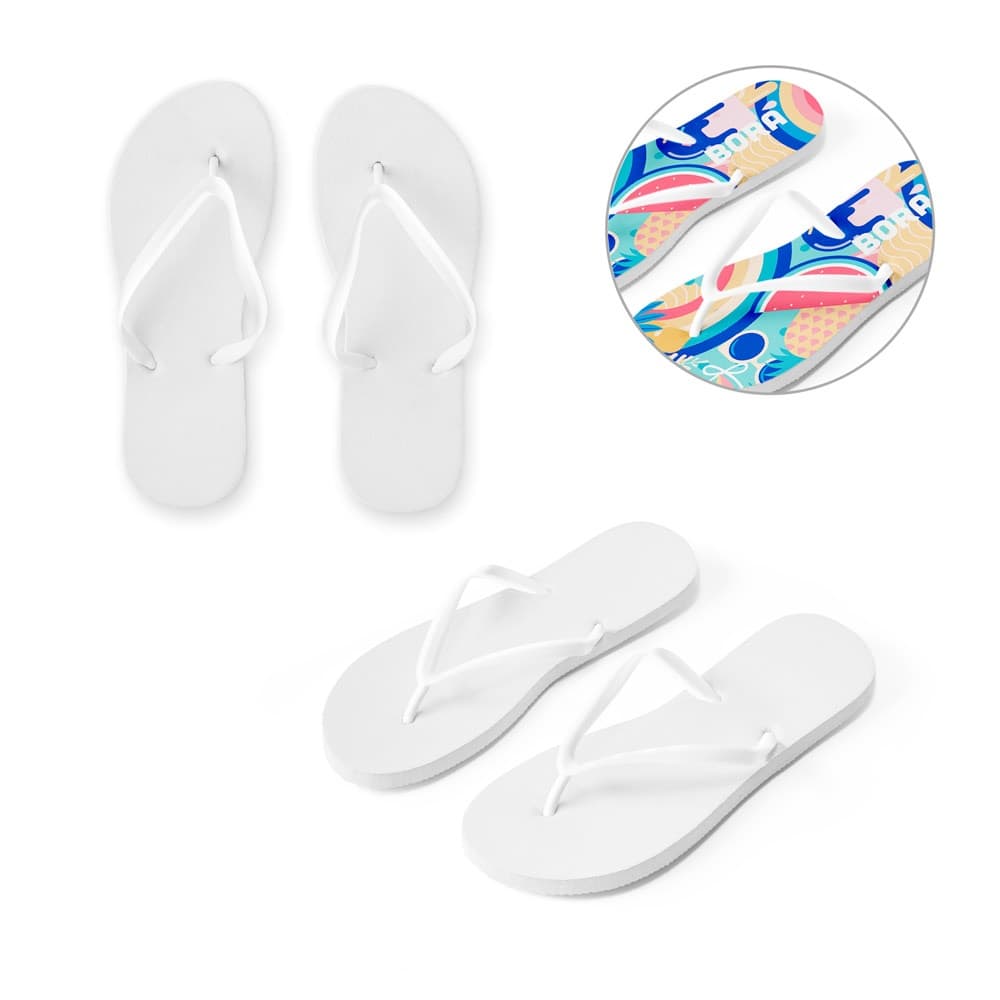 BALI S / M. Infradito con suole a sublimazione completamente personalizzabili - vista 4