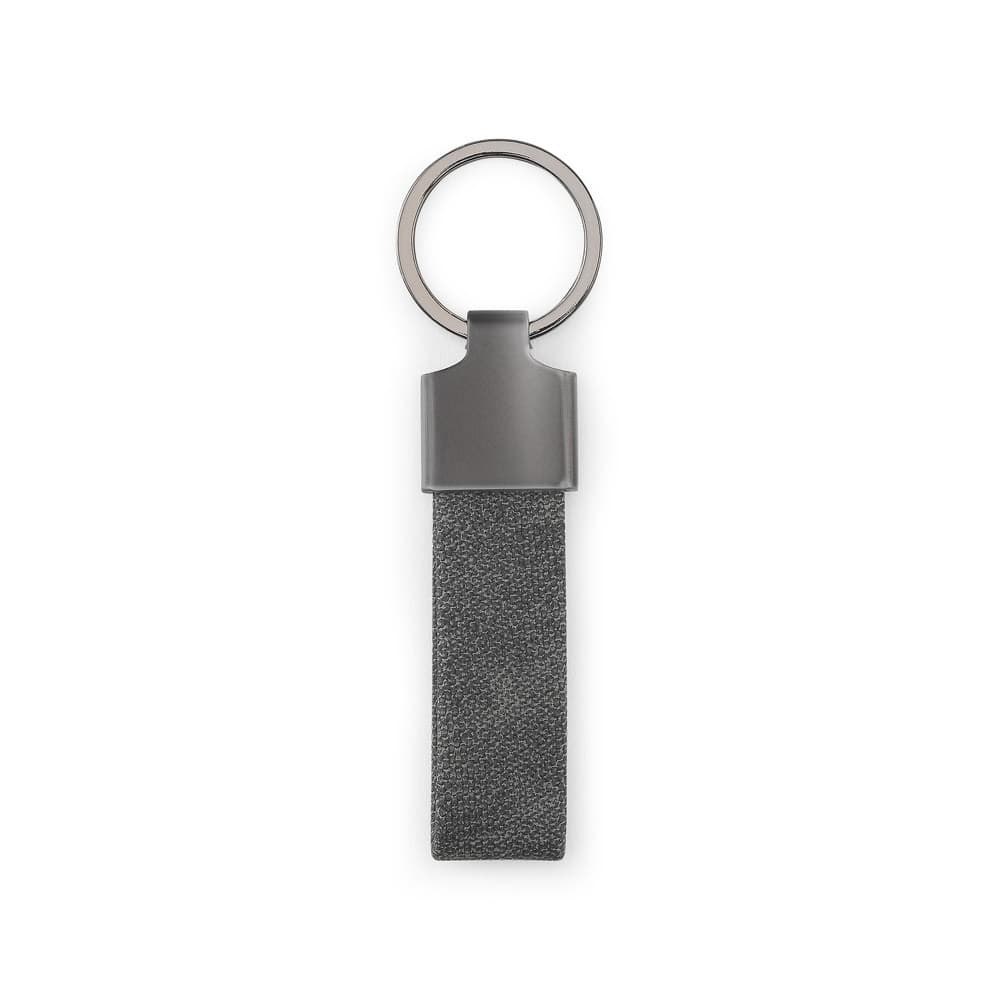 VAUGHN. Set composto da un portacarte e un portachiavi, entrambi in metallo e poliestere riciclato (30% rPET) - vista 2