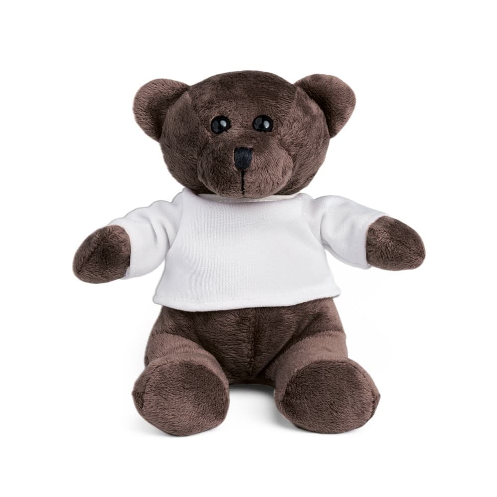 GRIZZLY. Peluche a forma di orsetto con t-shirt - vista 2