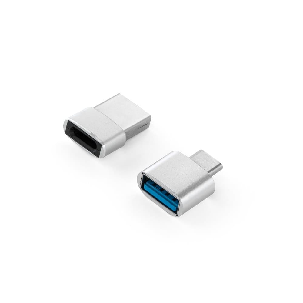 MINSKY. Set di 2 adattatori USB-A / USB-C in alluminio - vista 2