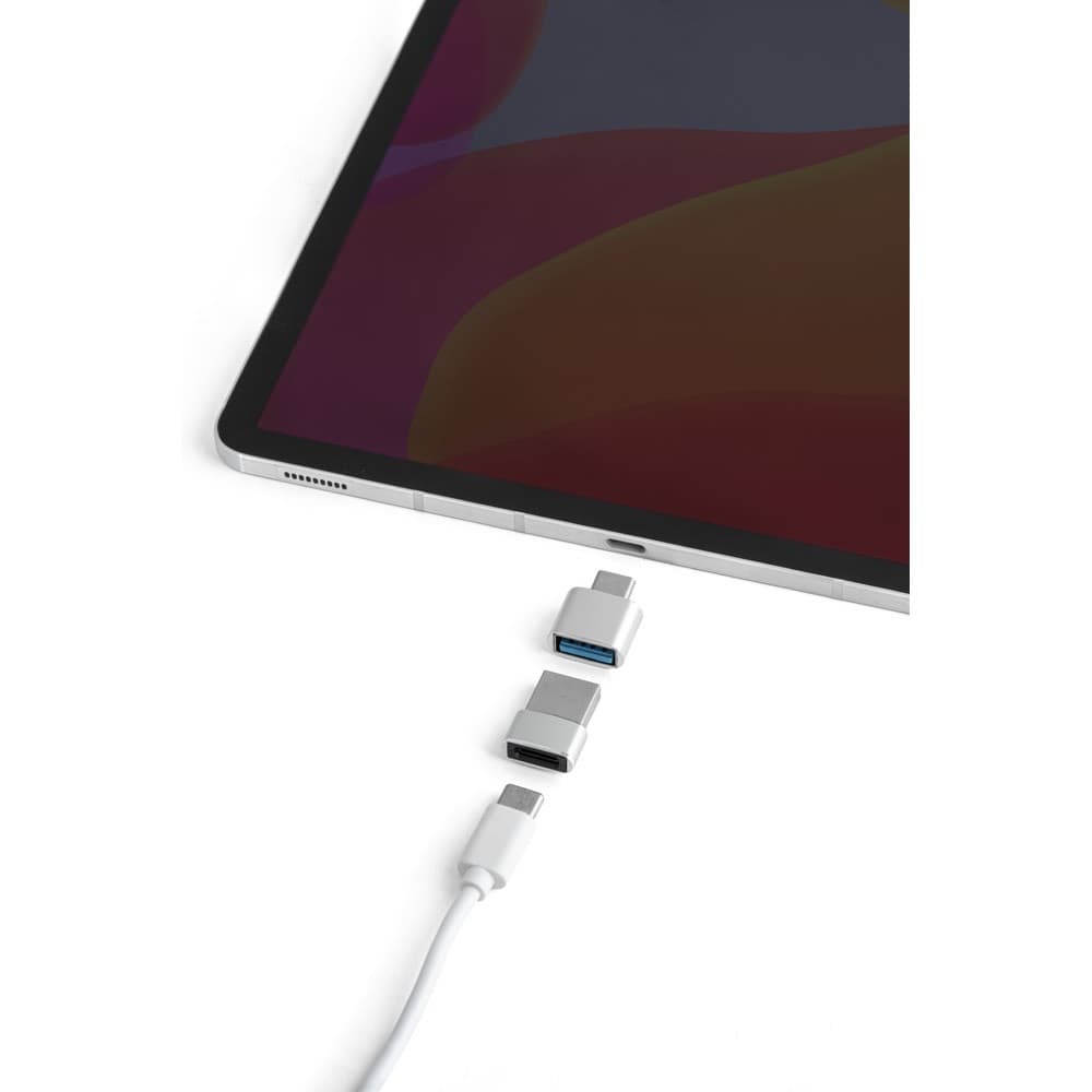 MINSKY. Set di 2 adattatori USB-A / USB-C in alluminio - vista 5