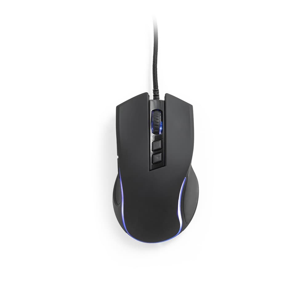 THORNE MOUSE RGB. Mouse da gioco con cavo da 1.5 m e luci LED RGB in ABS - vista 2