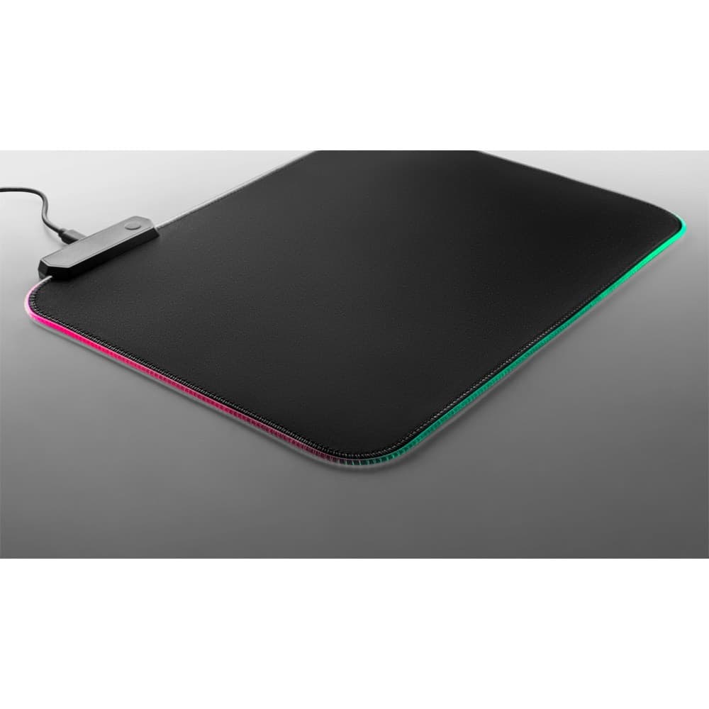 THORNE MOUSEPAD RGB. Tappetino per mouse da gioco con luci LED RGB in poliestere - vista 4