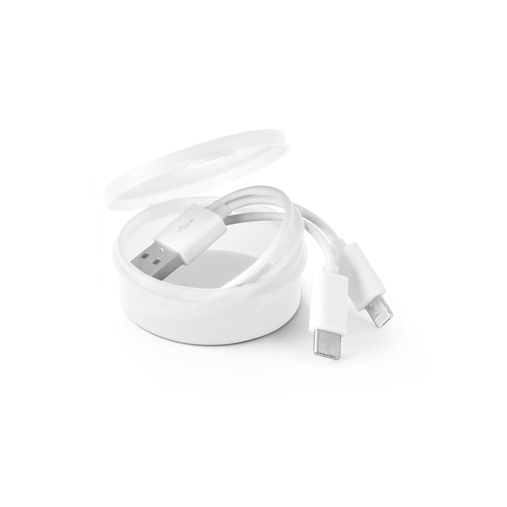 EMMY. Cavetto USB 3 in 1 in ABS e PVC - vista 1