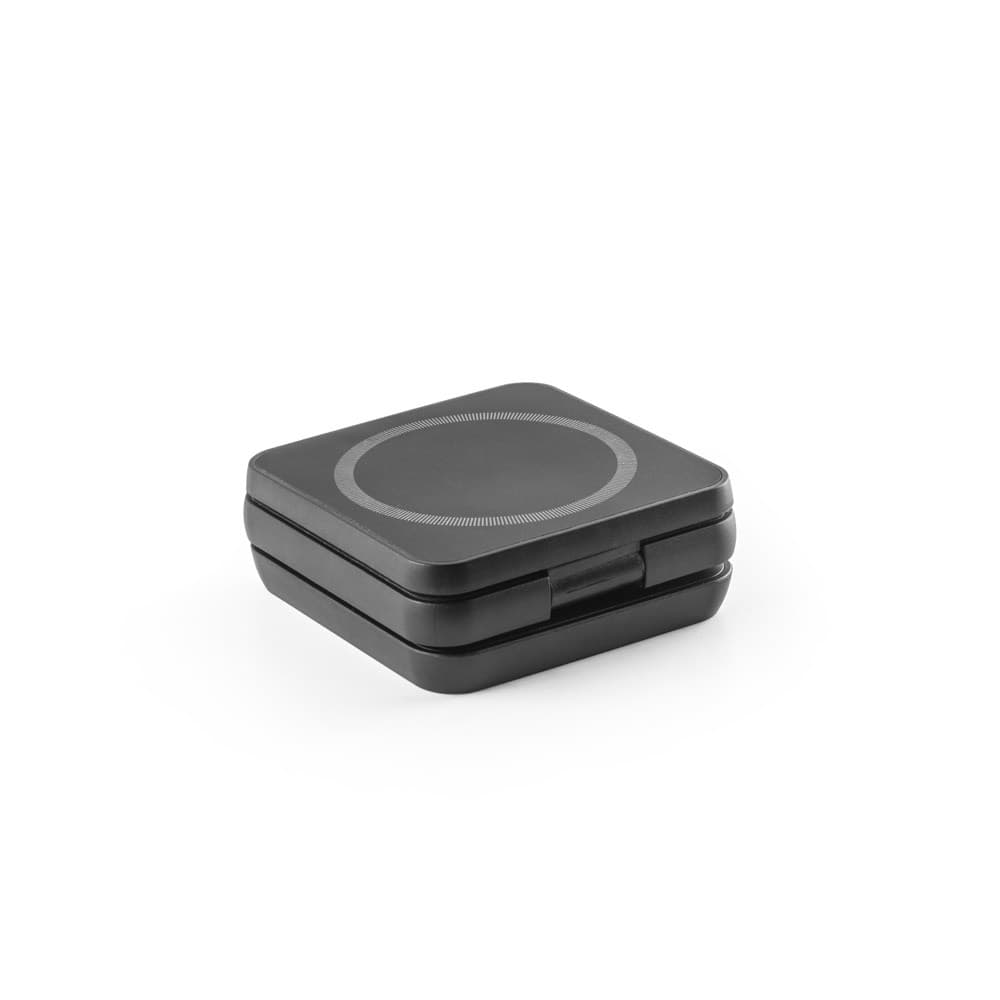 BROGLIE. Caricatore wireless magnetico superveloce 4-in-1 da 15W in ABS riciclato (100% rABS) - vista 1