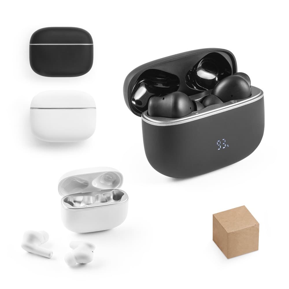 CAUBY. Cuffie wireless con ANC e 10 ore di durata della batteria con il ABS riciclato (100% rABS) - vista 4