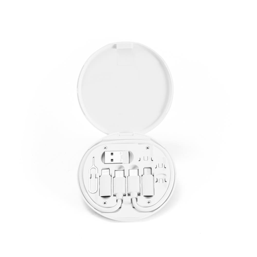 SYSTROM. Set adattatore e cavo di ricarica superveloce in ABS riciclato (100% rABS) - vista 2