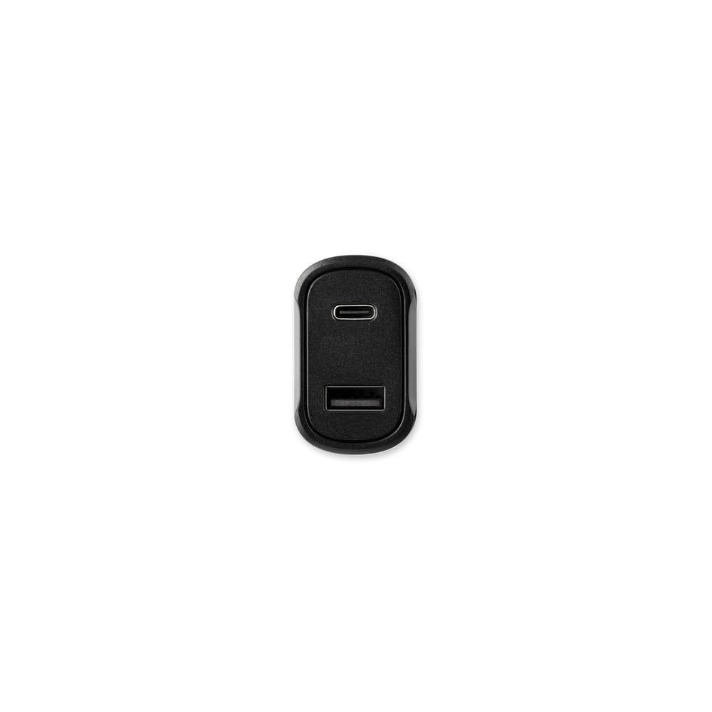 DIRAC. Adattatore per accendisigari con porta USB-A 18W e USB-C 20W in ABS riciclato (100% rABS) - vista 3