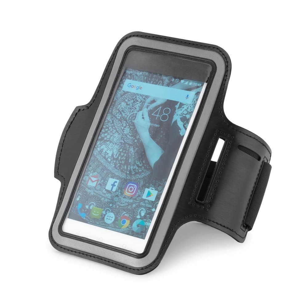 CONFOR. Fascia da braccio in PU e softshell per smartphone da 6.5" - vista 1