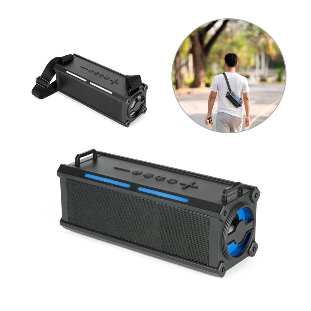 Timberlake. Altoparlante portatile da 16W con 6 ore di autonomia in ABS - vista 8
