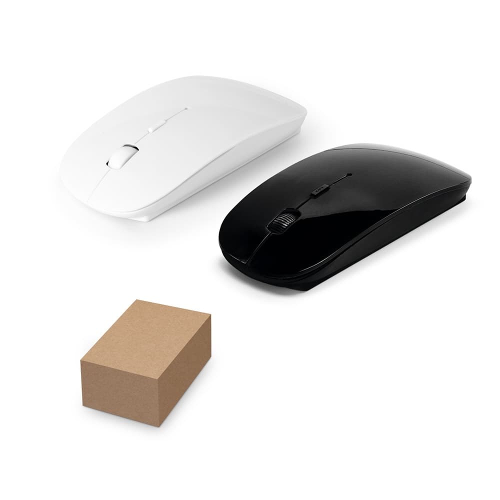 BLACKWELL. Mouse wireless a batteria in ABS riciclato (100% rABS) - vista 2