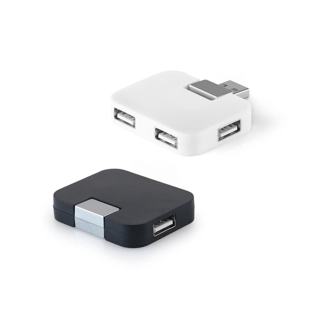 JANNES. HUB con 4 porte USB-A in ABS - vista 3