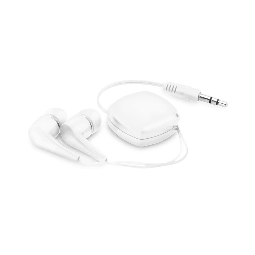 PINEL. Auricolari retrattili con cavo in ABS da 0.75 m - vista 1