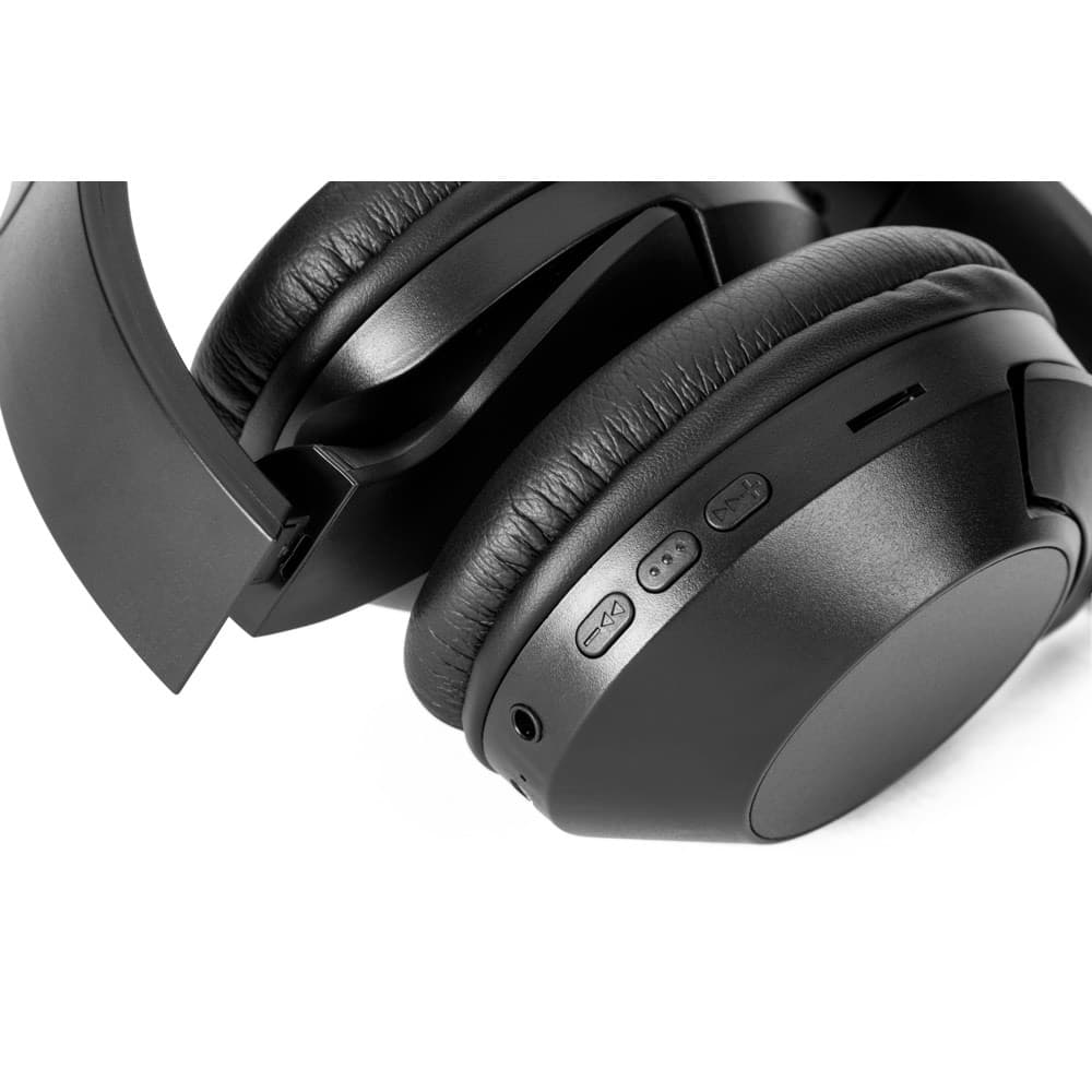 HENDRIX. Cuffie wireless pieghevoli con 20 ore di autonomia in ABS riciclato (100% rABS) - vista 6