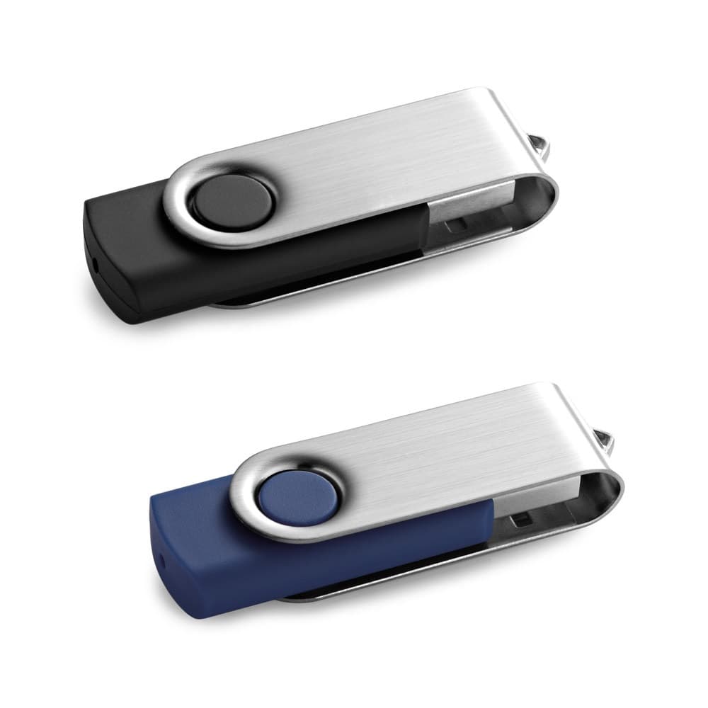 CLAUDIUS 32 GB. Chiavetta USB da 32 GB con clip in metallo - vista 2