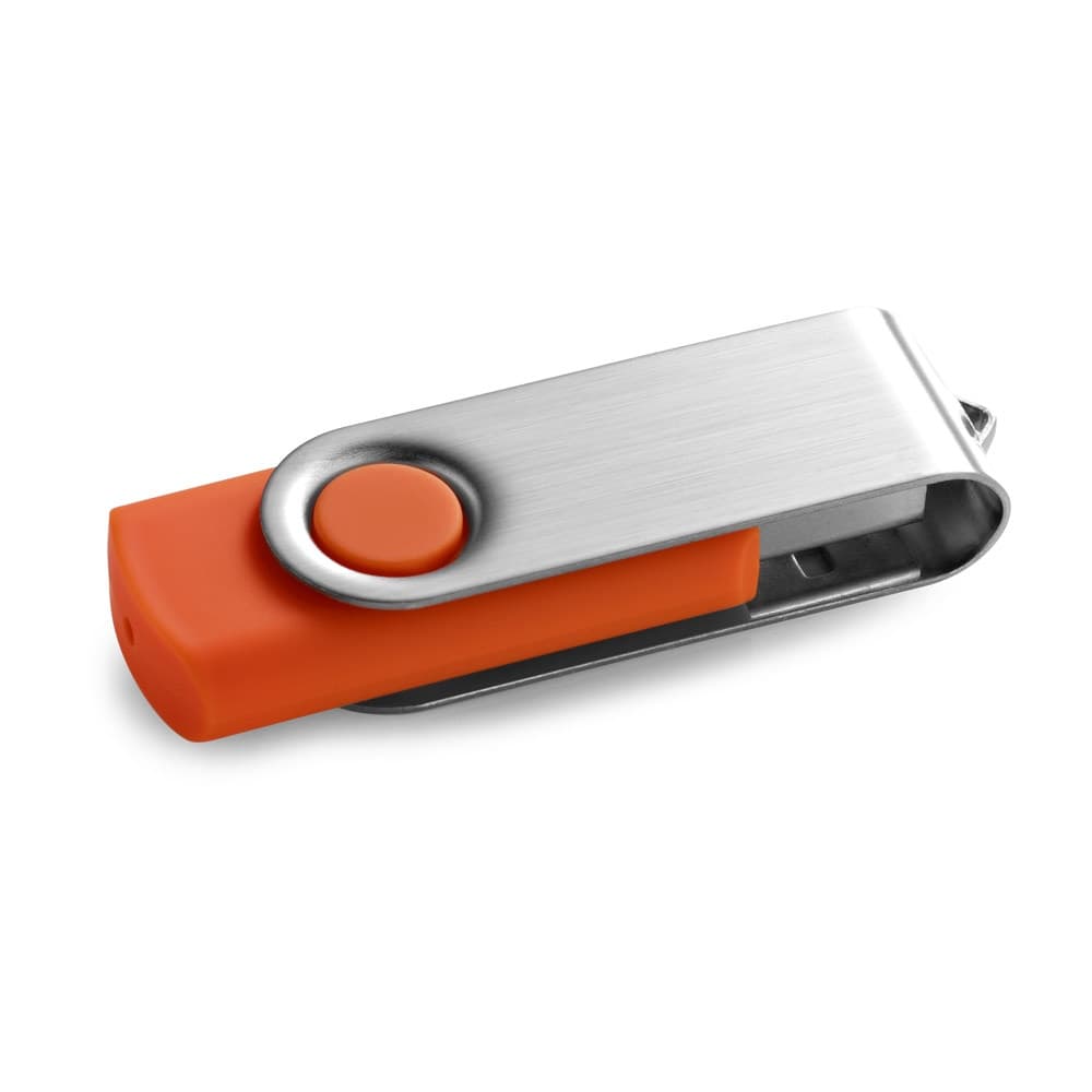 CLAUDIUS 8GB. Chiavetta USB da 8 GB con clip in metallo - vista 1