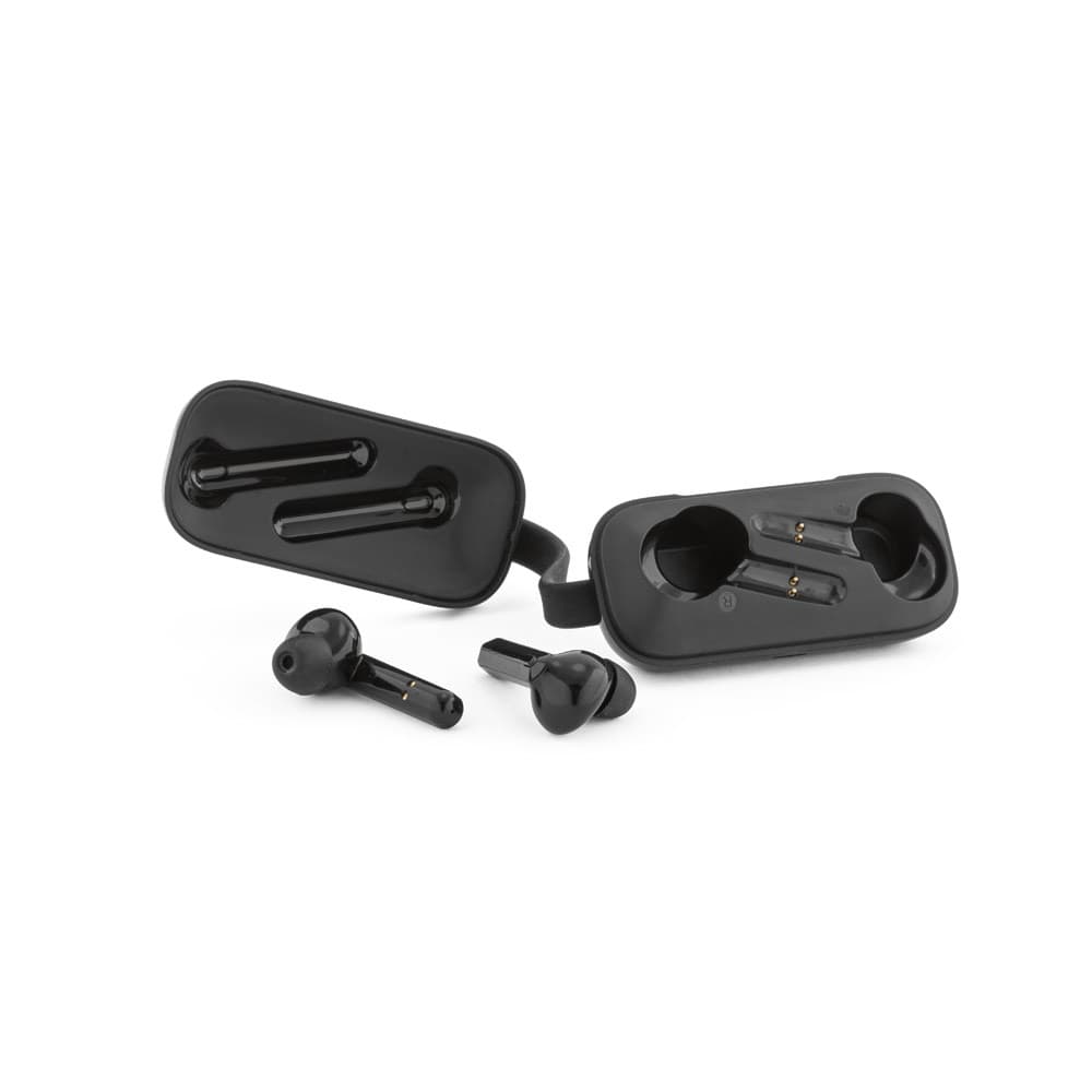 BOSON. Auricolari wireless in ABS riciclato (100% rABS) con autonomia di 3 ore - vista 3