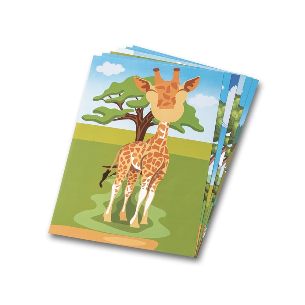MADAGASCAR. Gioco con adesivi composto da sei fogli - vista 4