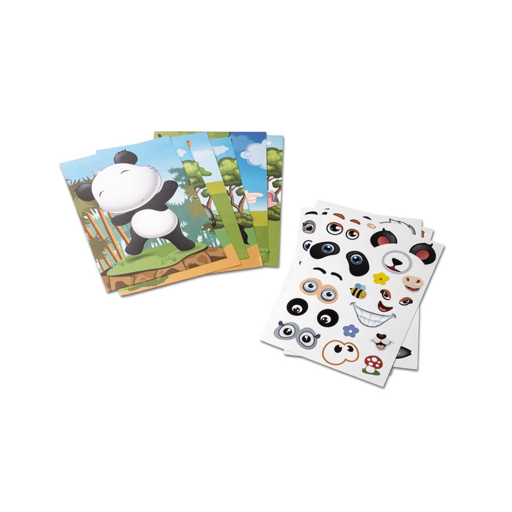 MADAGASCAR. Gioco con adesivi composto da sei fogli - vista 1