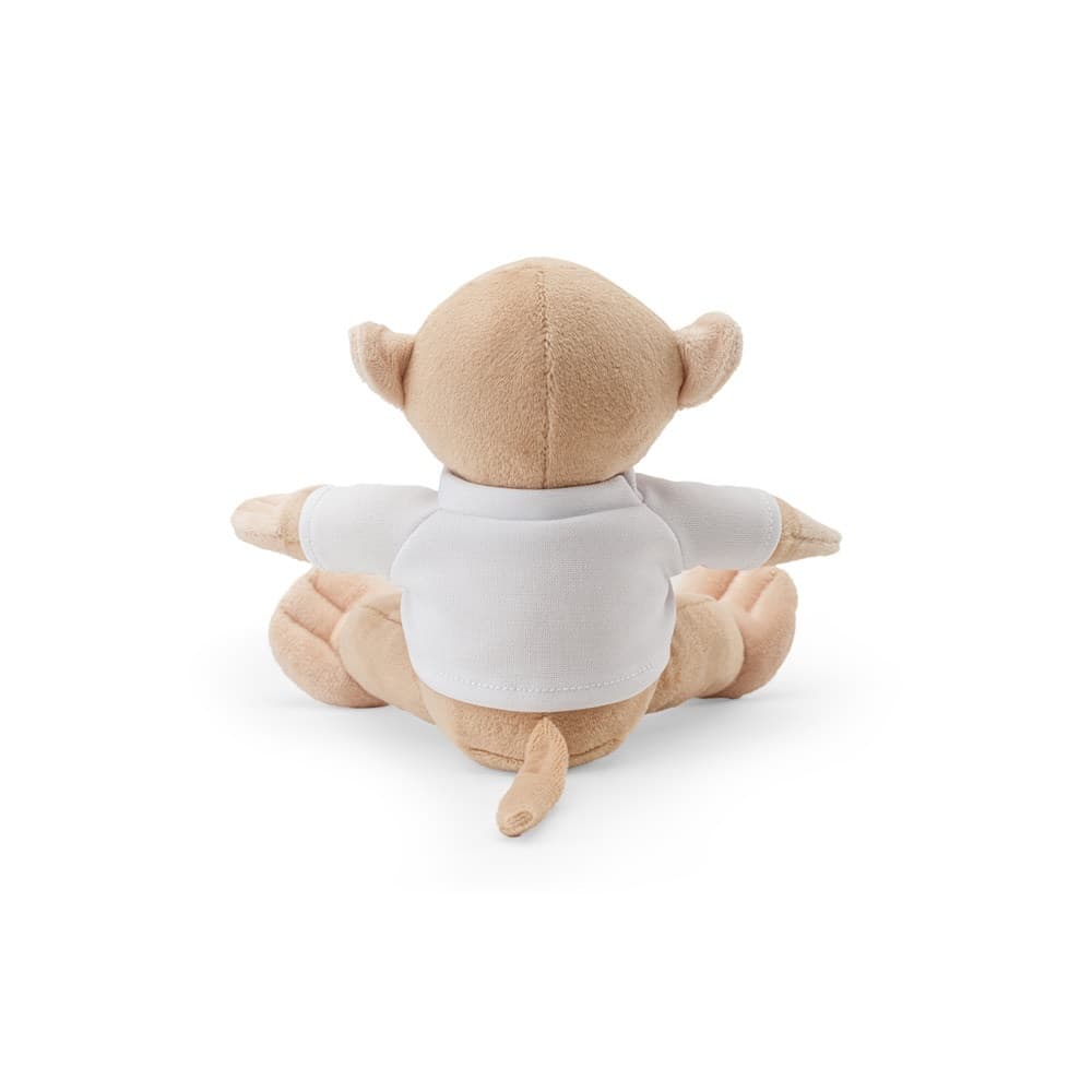 MONKY. Peluche a forma di scimmia con maglietta - vista 3