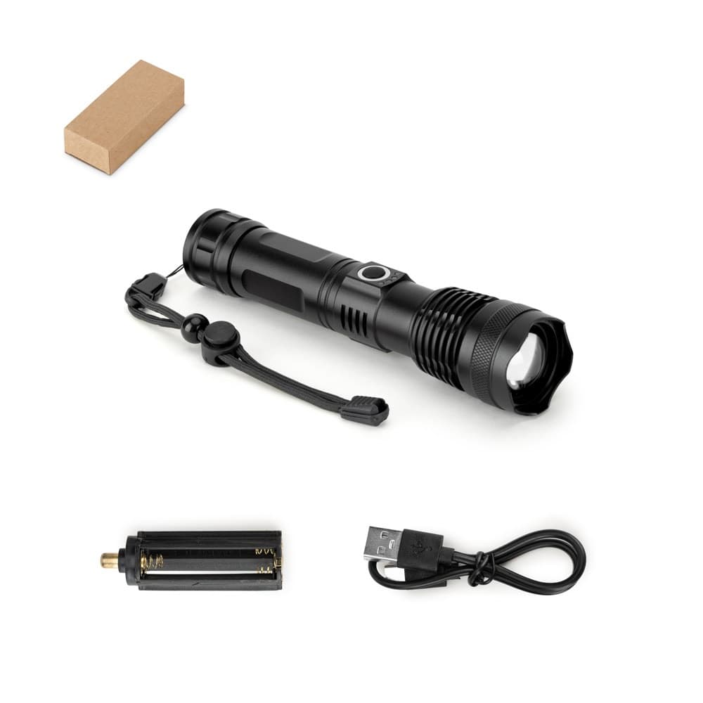 YVIAN. Torcia ricaricabile da 10 W realizzata in alluminio (100% rAL) - vista 6