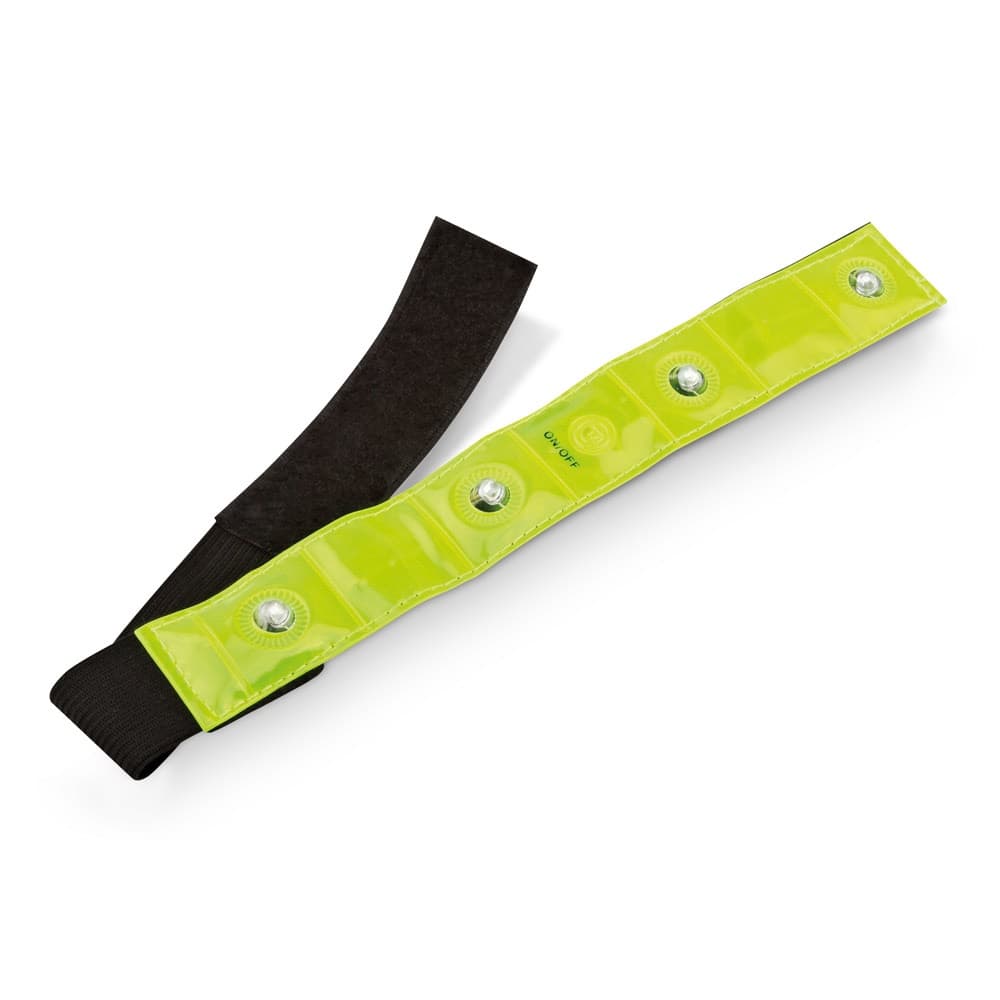 VISIBLE. Polsino riflettente con 4 LED rossi - vista 3