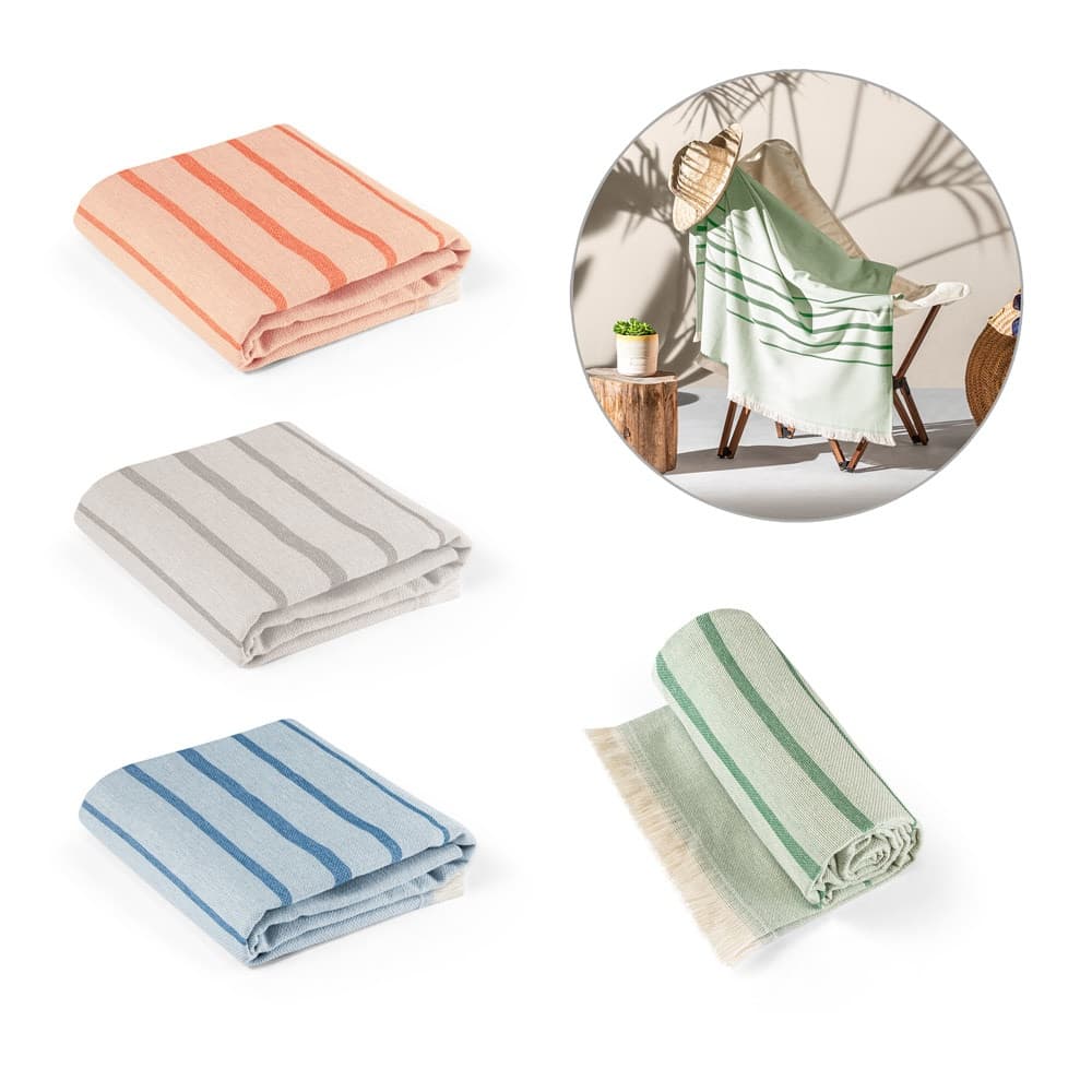 CAPLAN. Asciugamano multifunzione (260 g/m²) in cotone (90%) e cotone riciclato (10%) - vista 6