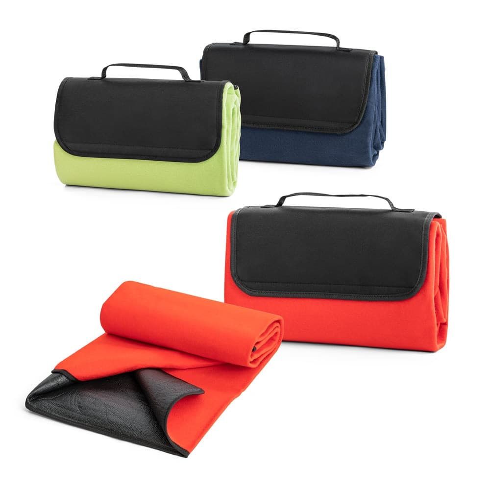 RILEY. Coperta da picnic foderata in EPE (180 g/m²) - vista 4