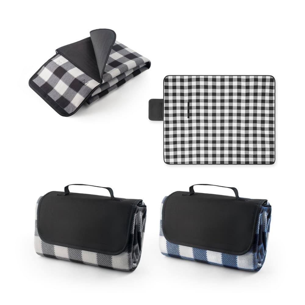 RILEY II. Coperta da picnic rivestita in EPE (180 g/m²) con motivo - vista 4