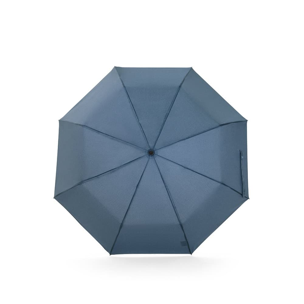 AIDEN. Ombrello da 21" in poliestere riciclato (100% rPET) pongee 190T, ripiegabile in 3 sezioni - vista 2