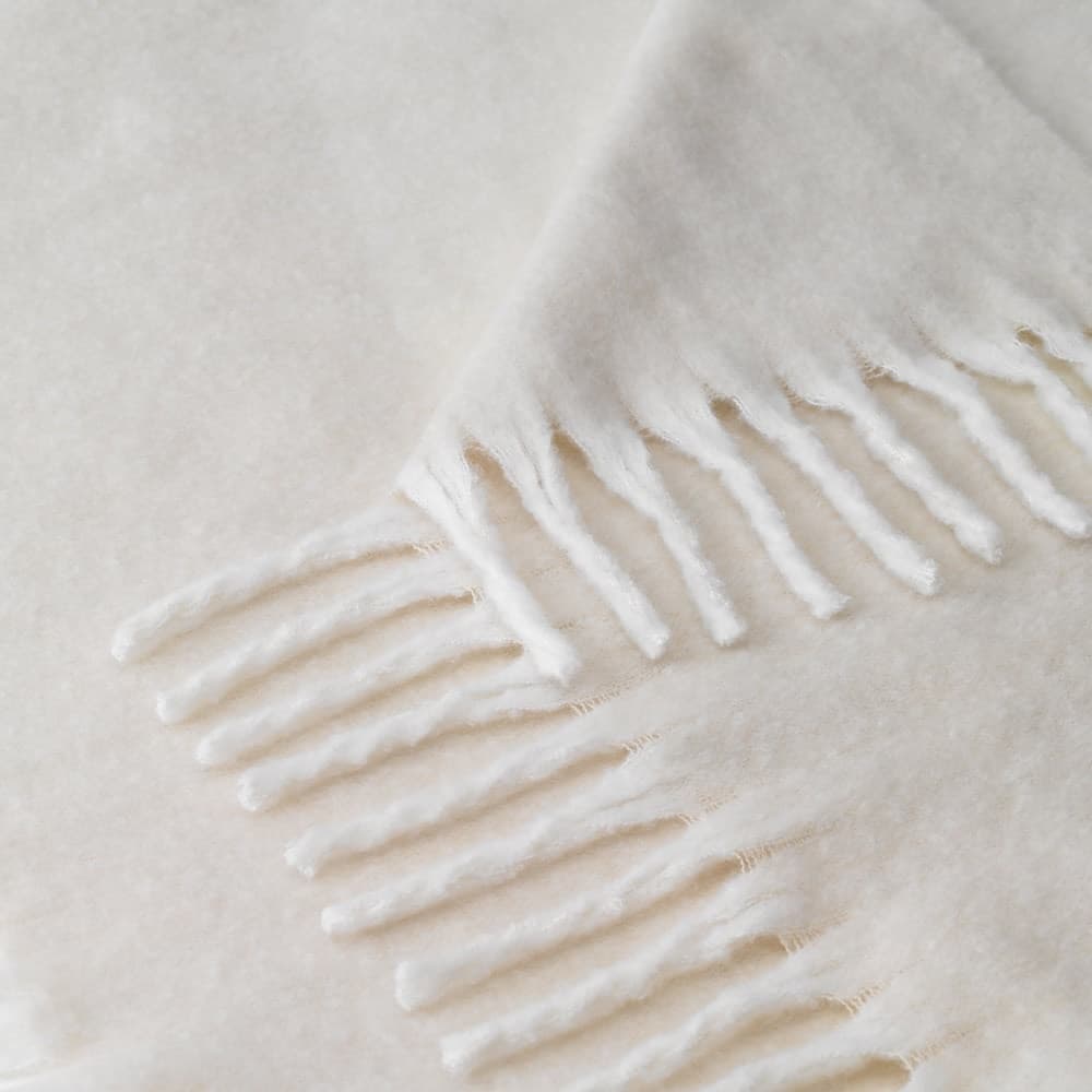 COMFY. Coperta in poliestere riciclato (100% rPET) (300 g/m²), effetto simile al mohair - vista 4