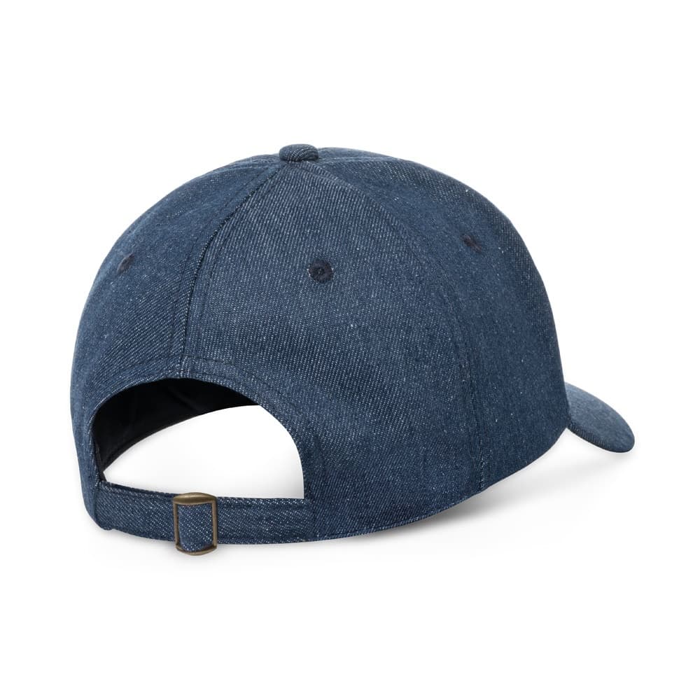 PHOEBE. Cappellino in denim, cotone e poliestere (300 g/m²) - vista 2