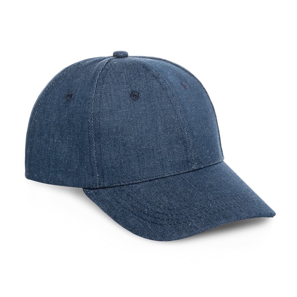 PHOEBE. Cappellino in denim, cotone e poliestere (300 g/m²) - vista 1