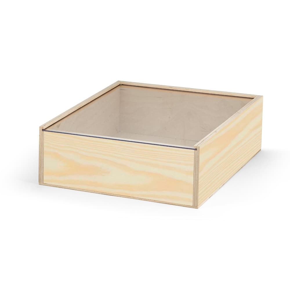 BOXIE CLEAR L. Scatola di legno L