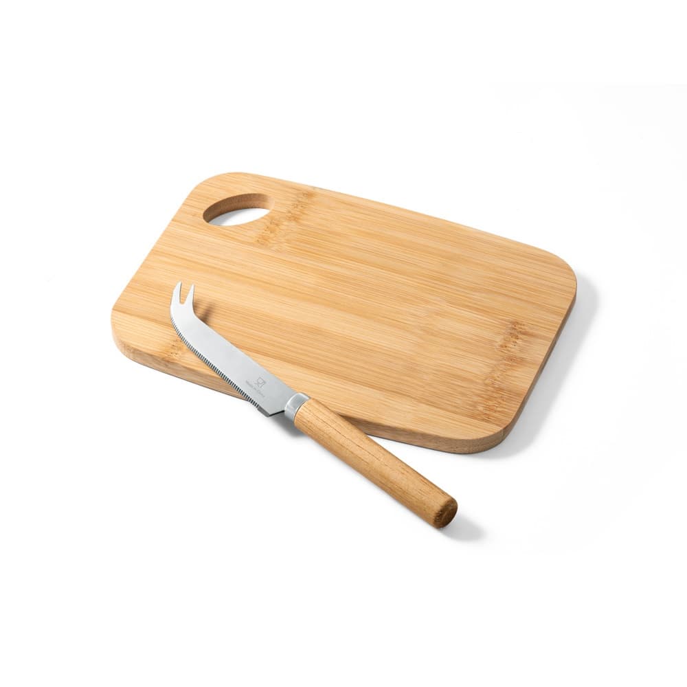 CAPPERO. Tagliere con coltello per formaggi