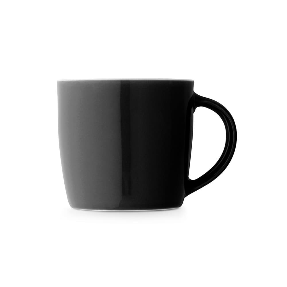 COMANDER. Tazza in ceramica con finitura lucida, 370 ml