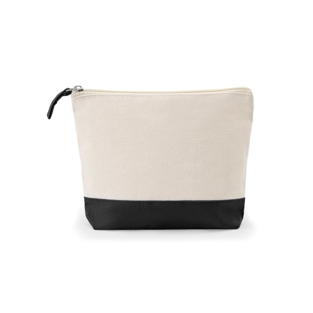 DAPHNE. Borsa per cosmetici 100% cotone(340 g/m²) bicolore