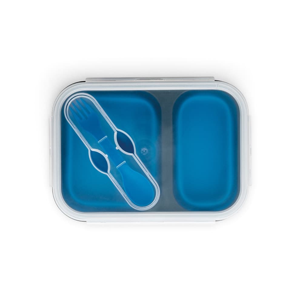 DILL. Porta pranzo. Contenitore ermetico in silicone e PP (480 e 760 mL)