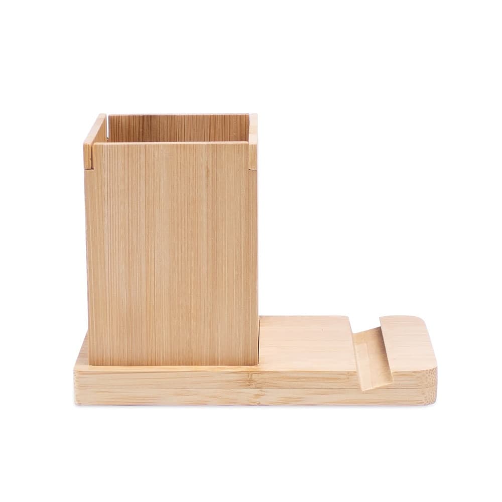 ERWIN. Set da scrivania con supporto per il cellulare e tazza