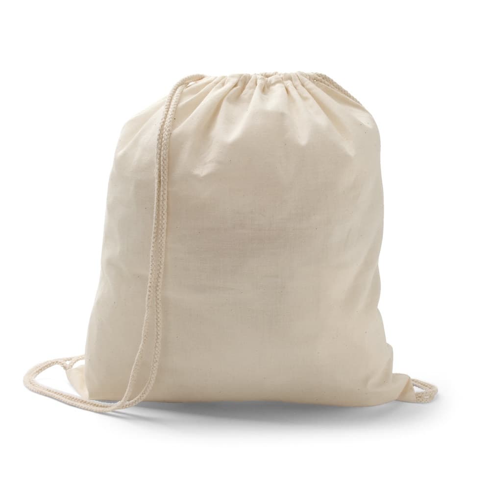 HANOVER. Zaino a sacca in cotone 100% (100 g/m²)