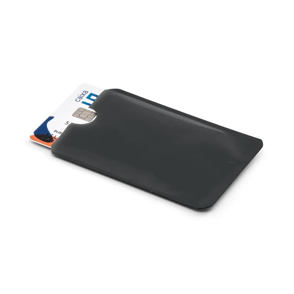MEITNER. Portacarte in alluminio con blocco RFID